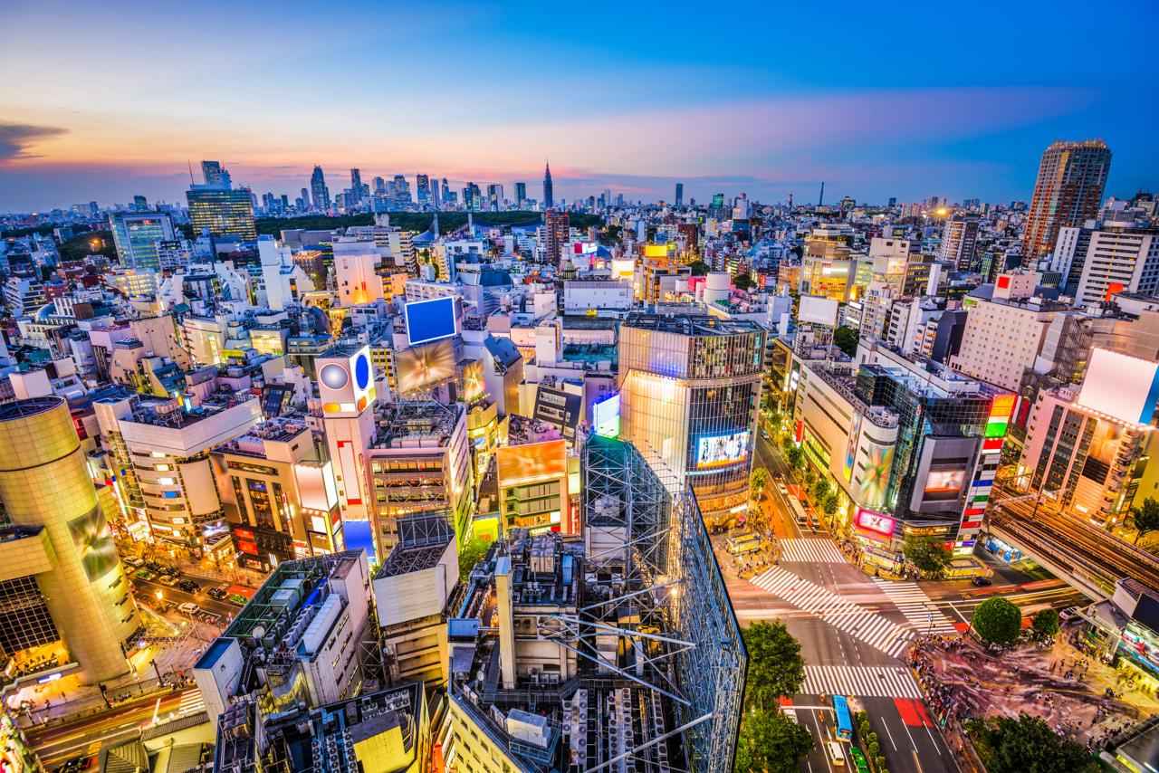 Witnessing Shibuya Crossing