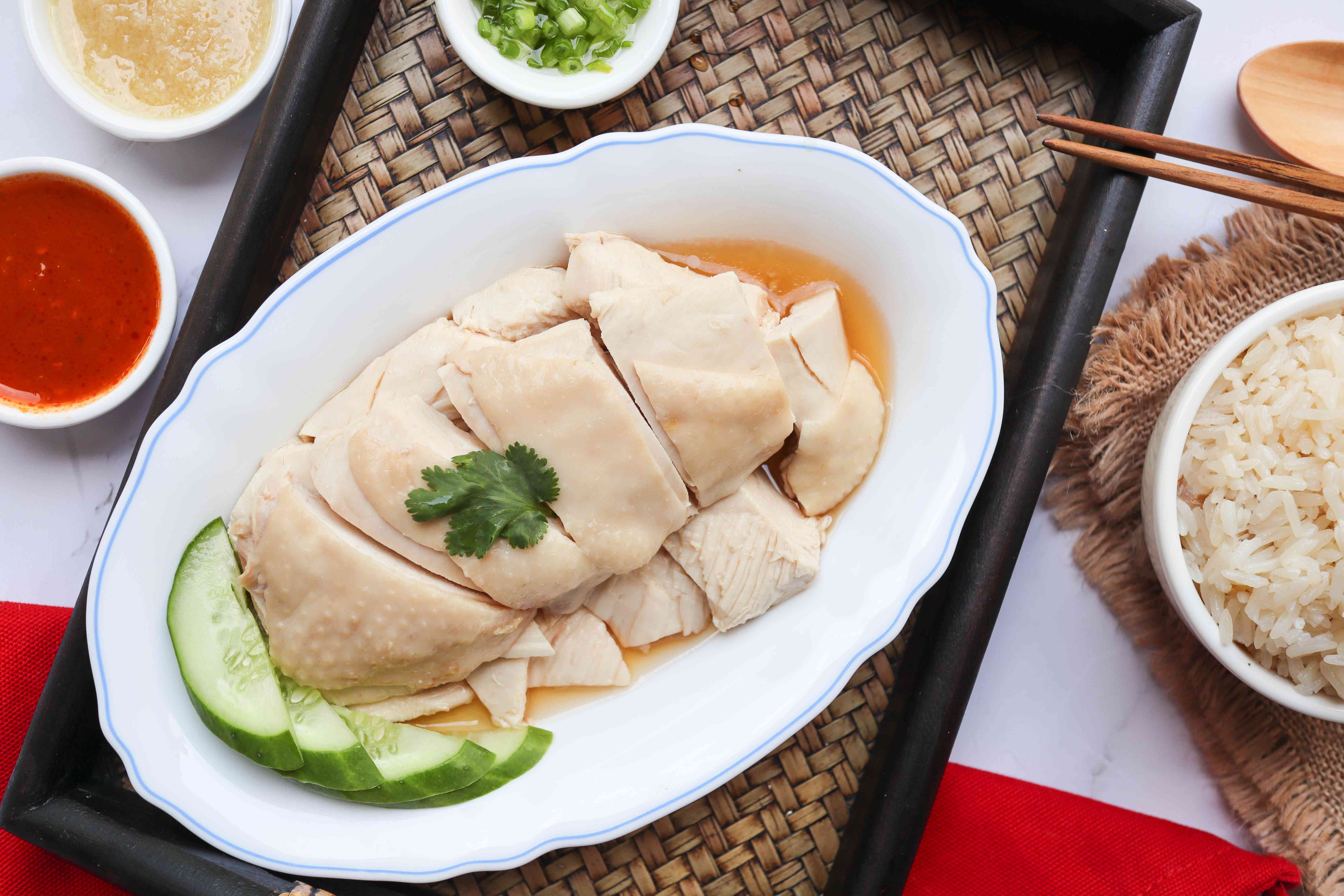 Hainanese Chicken Rice